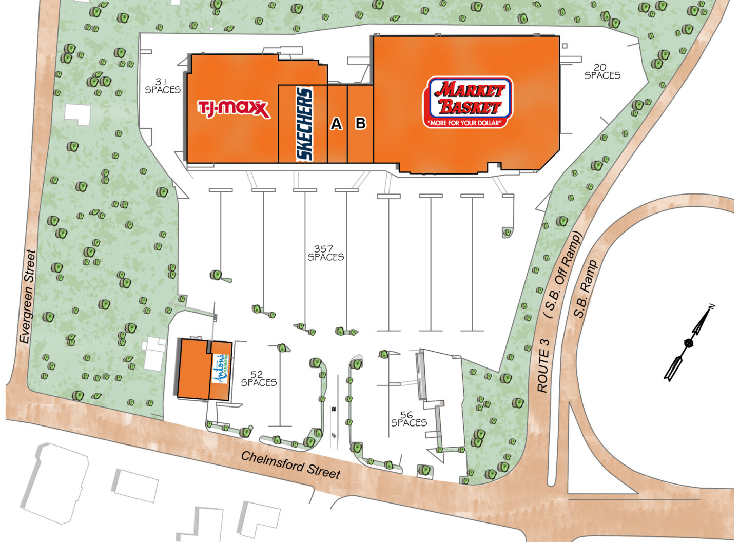 Map of EASTGATE PLAZA