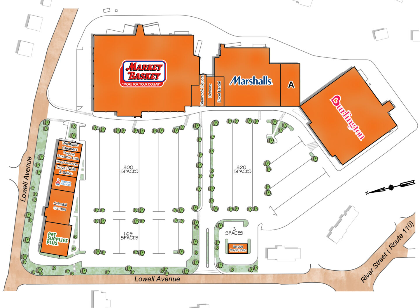 Map of WESTGATE MARKET PLACE