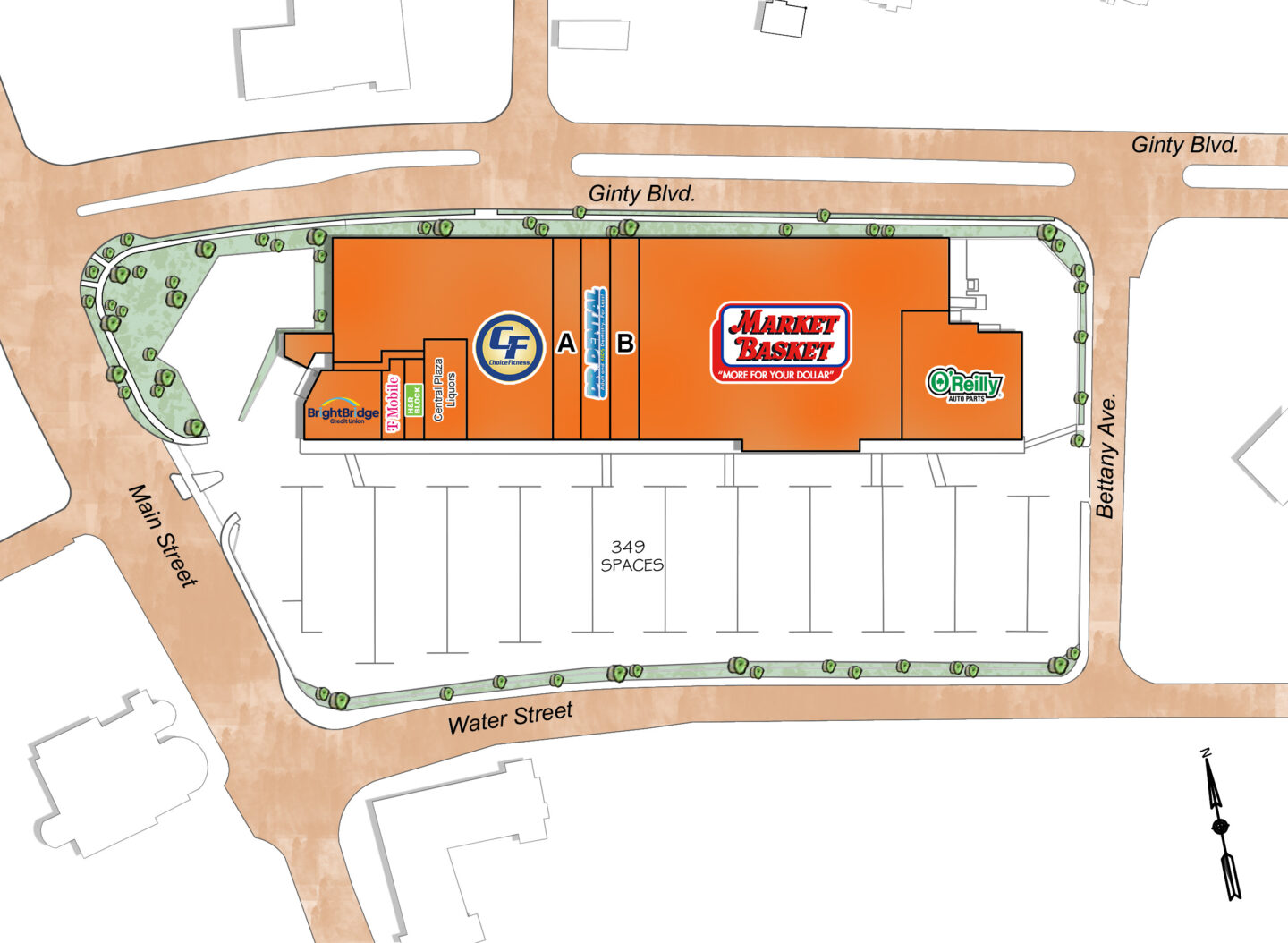 Map of CENTRAL PLAZA