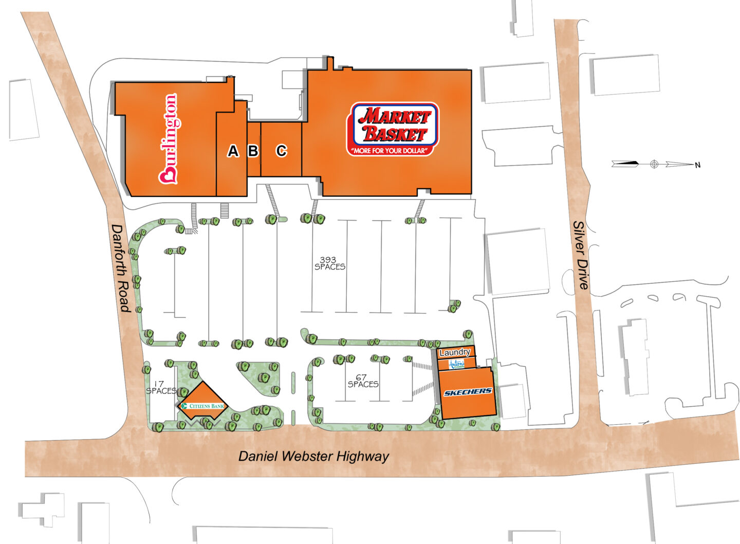 Map of SOUTHGATE PLAZA