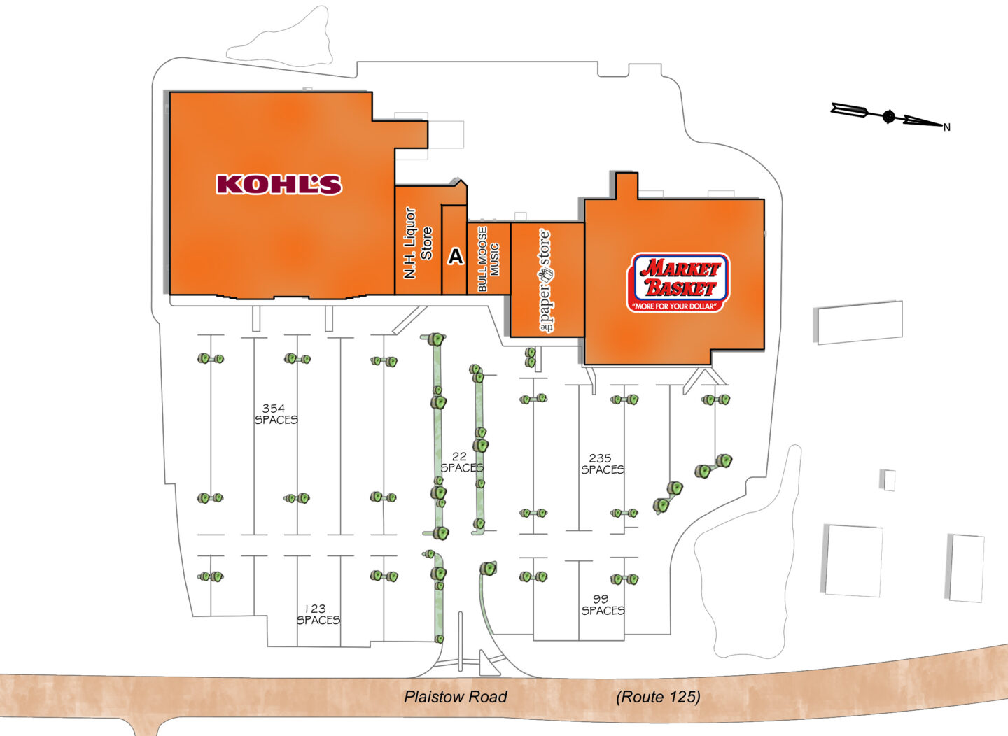 Map of KOHL’S PLAZA