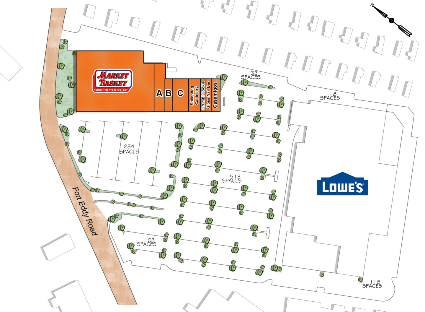 Map of CONCORD MARKET PLACE