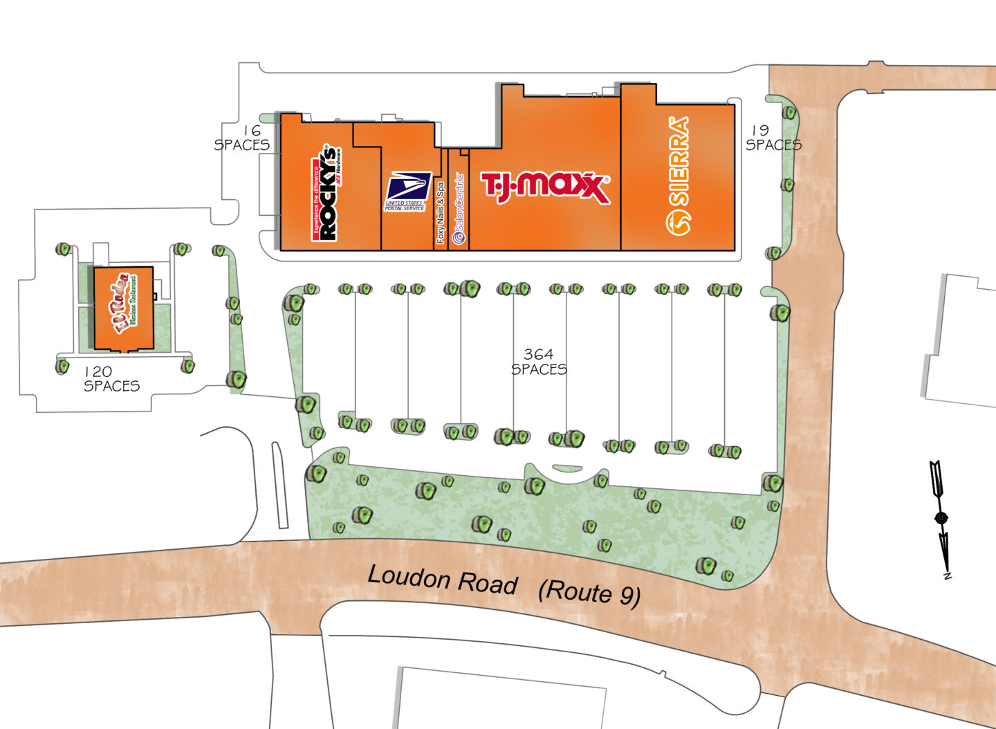 Map of KING’S PLAZA