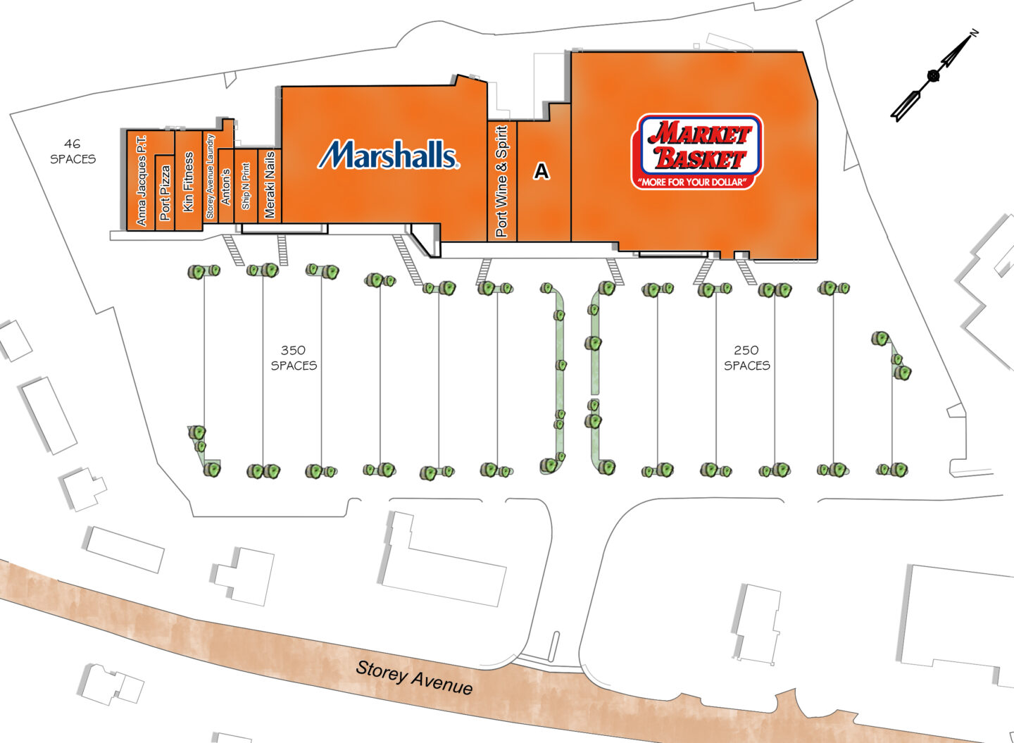 Map of NEWBURYPORT MARKET PLACE