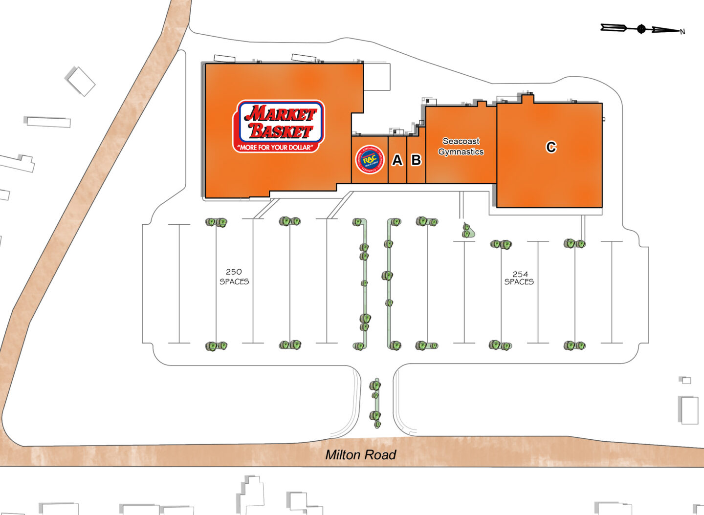 Map of ROCHESTER MARKET PLACE