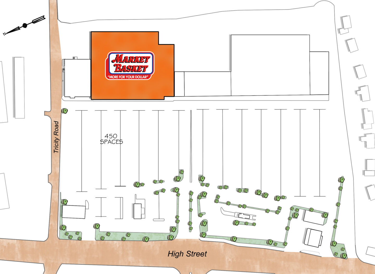 Map of TRI-CITY PLAZA