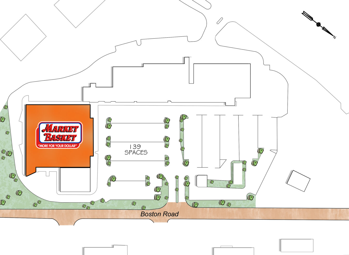 Map of TREBLE COVE PLAZA