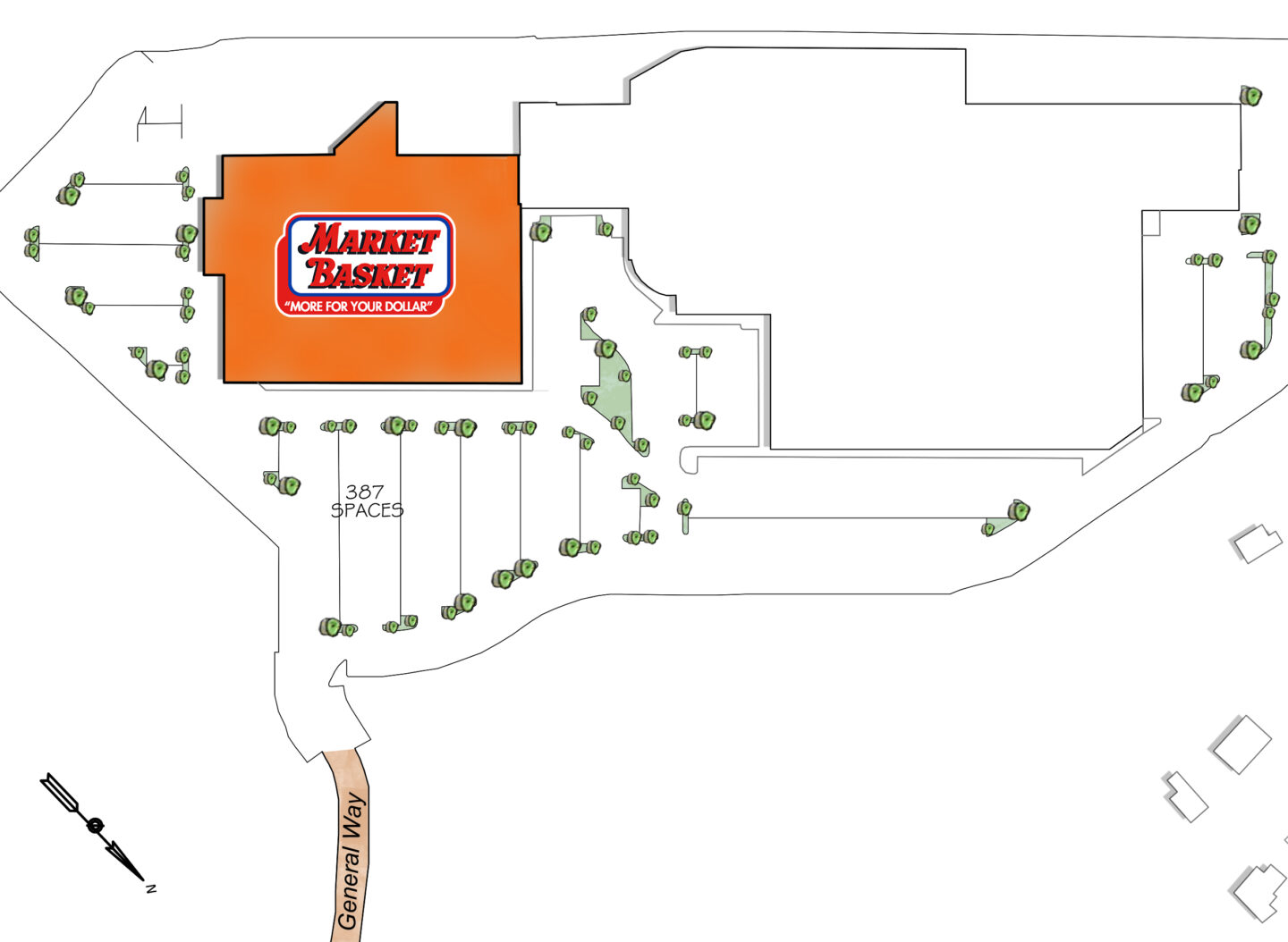 Map of 128 MARKET PLACE