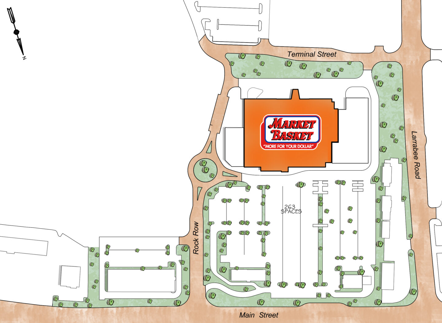 Map of WESTBROOK PLAZA