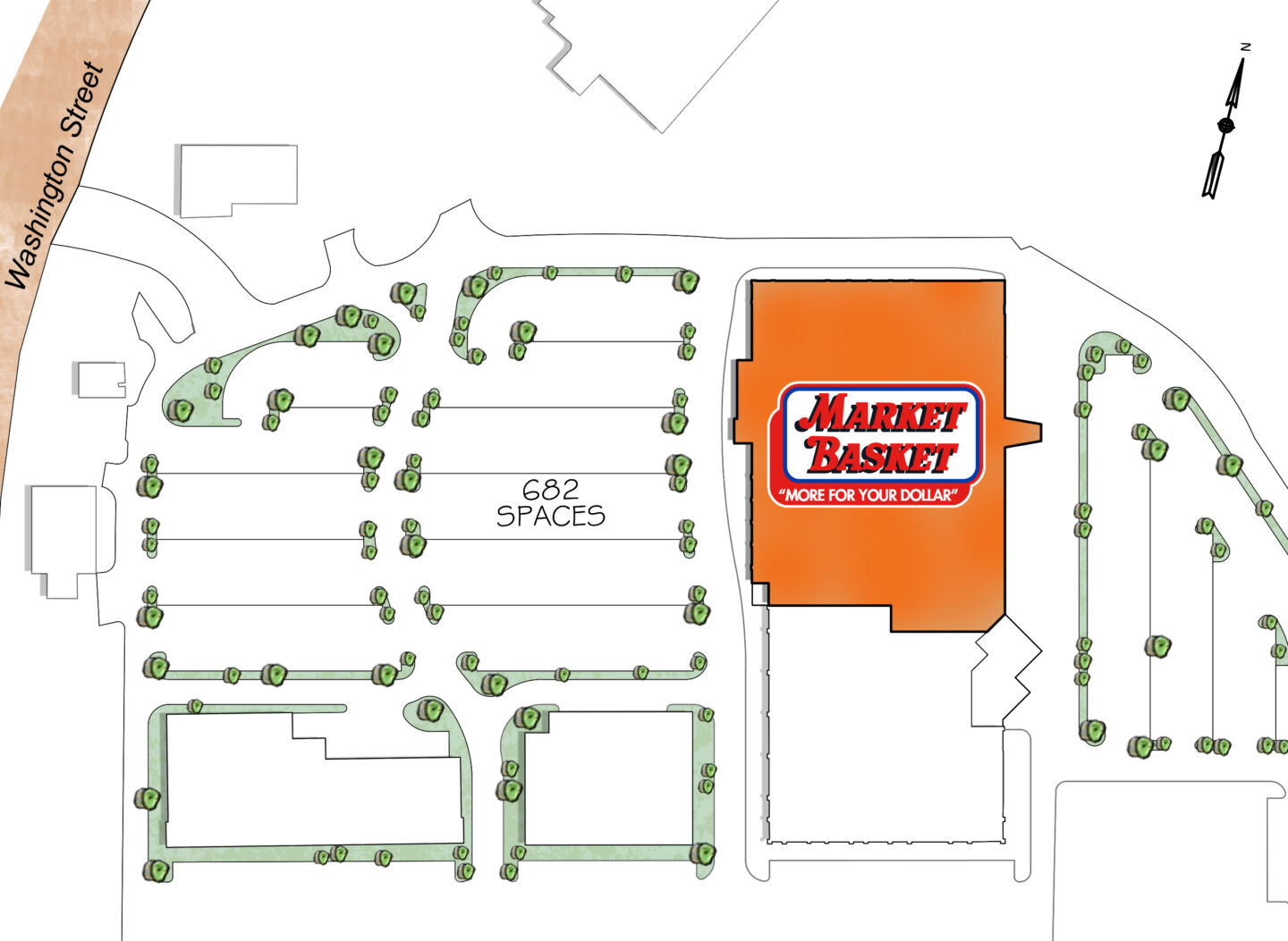 Map of MARKET BASKET